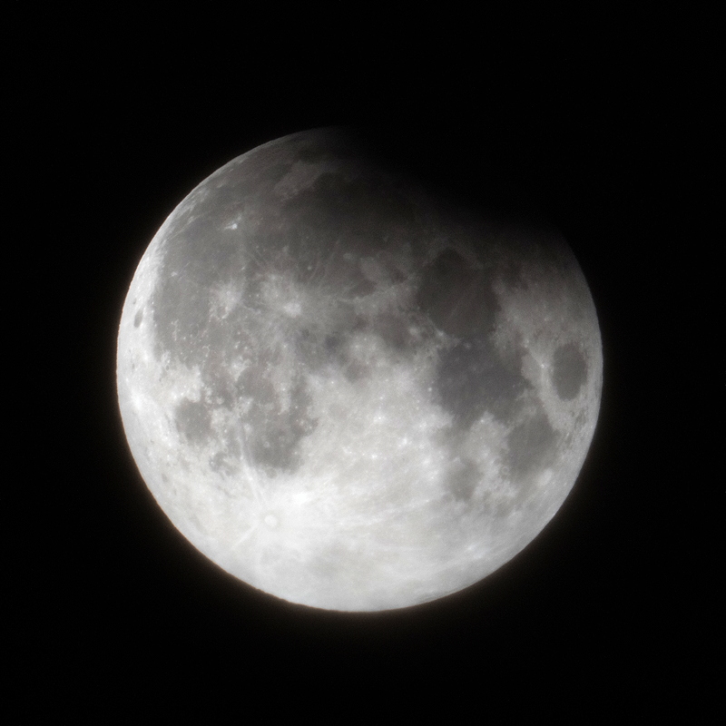 Cassiopeia Observatory Report Partial Lunar Eclipse