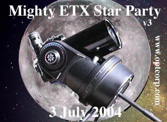 3nd Annual Mighty ETX Star Party