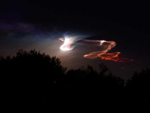 missile contrail