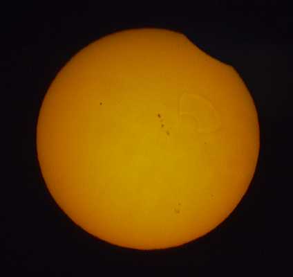 Image: Partial Solar Eclipse