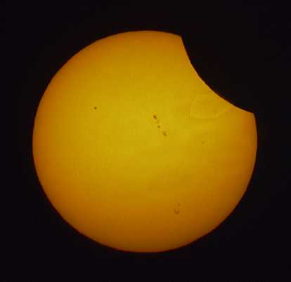 Image: Partial Solar Eclipse