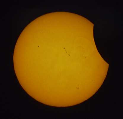 Image: Partial Solar Eclipse