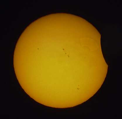 Image: Partial Solar Eclipse