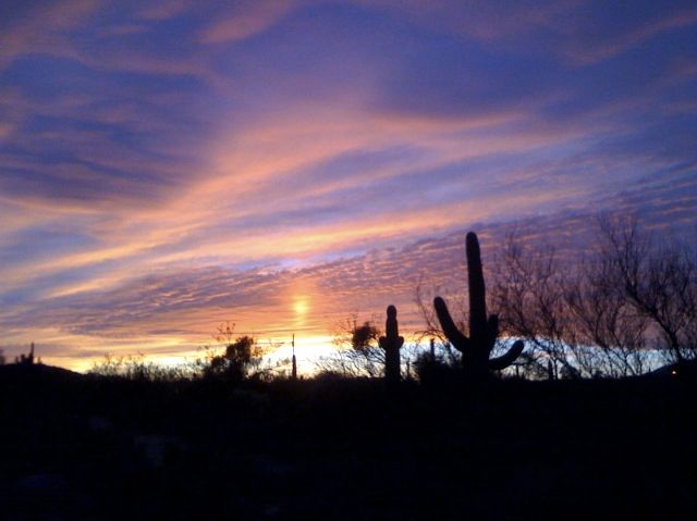 Sunset at Sabino Canyon